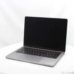 〔中古品〕 MacBook Pro 14.2-inch Late-2021 MKGP3J／A Apple M1 Pro 8コアCPU_14コアGPU 16GB SSD512GB スペースグレイ 〔15.3 Sequoia〕【344】