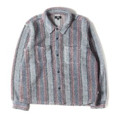 STUSSY 22AW Hellshire Plaid Shirt Gray L - メルカリ