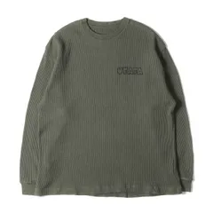 UNIFORM EXPERIMENT ユニフォームエクスペリメント Tシャツ サイズ:4 24SS ワッフル バギー ロングスリーブ Tシャツ (UEAFA WAFFLE L/S BAGGY TEE) カーキ トップス カットソー【メンズ】のサムネイル