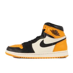 美品 NIKE ナイキ サイズ:25.5cm AIR JORDAN 1 RETRO HIGH OG TAXI (555088-711) エアジョーダン1 レトロ ハイ タクシー ブラック US7.5 ハイカット スニーカー シューズ 靴【メンズ】