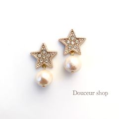 ２点購入でお任せ１点プレゼント　ハンドメイドピアス