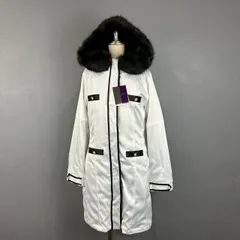 新品 未使用 定価39,000円 Rady 中綿 コート ファー付き 防寒 バイカラー ブラック×ホワイト 黒×白 タグ付き