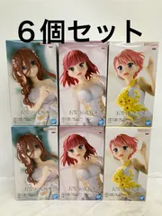 未開封 五等分の花嫁 フィギュア 中野一花 二乃 三玖 3種６個セット LFQ485 f107