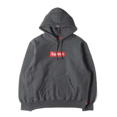 新品同様 Supreme シュプリーム パーカー サイズ:S 21AW ボックスロゴ スウェットパーカー (Box Logo Hooded Sweatshirt) チャコール トップス フーディー【メンズ】
