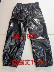 エナメル生地のふんどしパンツ(エナメル裏地付き)】 キャメルゴールド