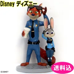 ディズニー　フィギュア　ズートピア　ジュディ＆ ニック ZPDユニフォーム　Disney Showcase