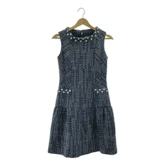 Rene / ルネ | tissue / ノースリーブ ワンピース | 34 | ブルー | レディース