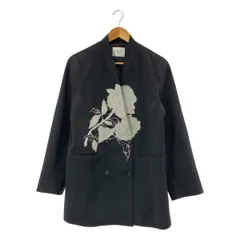 【美品】  AMERI / アメリ | 2024SS | ROSE EMBROIDERY JACKET ジャケット | S | ブラック | レディース