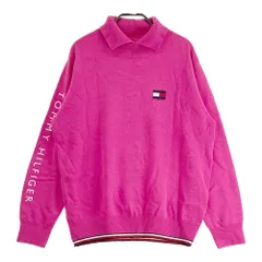 サイズ：LL TOMMY HILFIGER GOLF トミー ヒルフィガーゴルフ  タートルネック ニットセーター  ピンク系 [240101586758] ゴルフウェア レディース ストスト