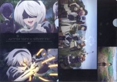 [중고] 클리어 파일 요르하 / 집합 A4 클리어 파일 세트 [이치 반 쿠지 NieR : Automata Ver1.1a - 인류에게 영광있어 -] H 상