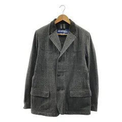 JUNYA WATANABE COMME des GARCONS MAN / ジュンヤワタナベコムデギャルソンマン | 2014AW | ウール ヘリンボーン ハンティング ジャケット | M | グレー | メンズ