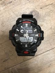 ゆ*た様 CASIO G-SHOCK GA-700 腕時計 ブラック レッド - メルカリ