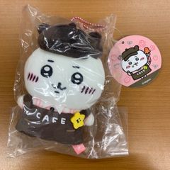 新品未開封 ちいかわ カフェの店員さん マスコット ハチワレ