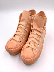 CONVERSE コンバース 1SD280 ALL STAR ancco CHUNKYLINE HI スニーカー size23cm/オレンジ ■■レディース