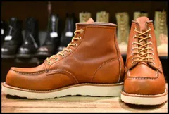 【7.5D 美品 23年】レッドウィング 875 アイリッシュセッター 茶 オロレガシー モックトゥ レースアップ ブーツ redwing HOPESMORE【FK426】