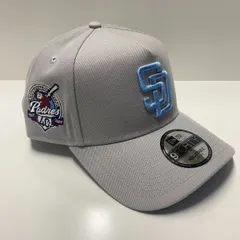 海外限定 Newera ニューエラ 9Forty Aフレーム SD Padres サンディエゴ パドレス 40周年記念 キャップ (940-282)