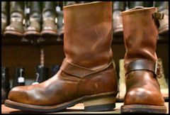 8.5D 美品 07年】レッドウィング 2971 エンジニア 茶 カッパー ラフ