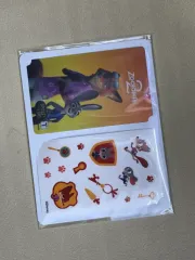 ズートピア 2 ポップTシャツ カード + ステッカー セット 交通カード