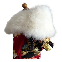 シェリエ sheller フェザーカーディガン ファー ニット ホワイト