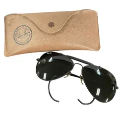 Ray-Ban/レイバン サングラス B&L ボシュロム ティアドロップ ヴィンテージ ブラックフレーム ケース付属 USA