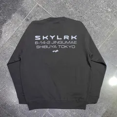 SKYLRK 2025 TOKYO POP UP CREWNECK SWEAT SIZE-L SLT025-1007 