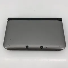 05w17453T 【3DSLL】ニンテンドー 3DSLL 本体のみ シルバー×ブラック ＊動作確認/初期化済み＊【中古品】