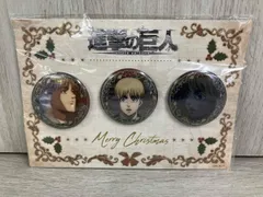 【未開封】進撃の巨人 The Final Season ～favorite series～ アルミン缶バッジセット(クリスマスver.) アニメグッズ