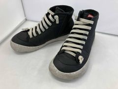 値下げ‼︎ カンペール オールブラック ハイカットスニーカー 軽量 