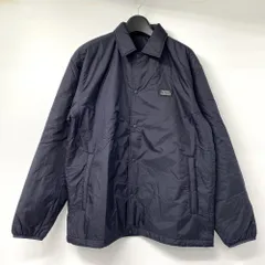 【中古】ENNOY PADDED NYLON COACH JACKET BLACK　サイズM ブラック コーチジャケット エンノイ[17]