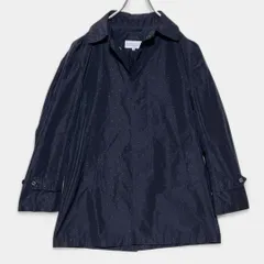 マッキントッシュフィロソフィー　ステンカラーコート　ブラック　ドット　パッカブル