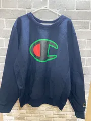 【B1-65】◇Champion   サイズ2XL    トレーナー　ネイビー