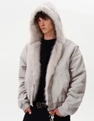 フリース裏地 カジュアルジャケット　ユニセックス　秋冬 アウター