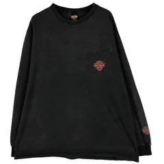 古着 ハーレーダビッドソン Harley-Davidson 鷲柄 イーグル柄 モーターサイクル ロングTシャツ ロンT USA製 メンズXXL相当/eaa598021のサムネイル