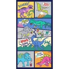 パネル　RAWRSOME DINO PANEL　恐竜柄　ステゴザウルス　ダイナソー