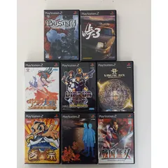 PS2　リアルゲーム　プレステ　ソフト　まとめ売り　8点セット　バーチャルコップ リ・バース ＃ｍ00058