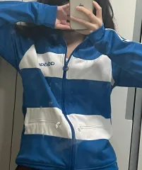 ヴィンテージ adidas アディダス 青 ジャージ 出品