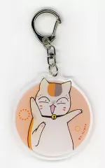 【中古】キーホルダー ニャンコ先生(丸型) 「夏目友人帳 トレーディングアクリルキーホルダー」