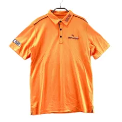 サイズ：L PUMA GOLF プーマゴルフ 2023年モデル 半袖ポロシャツ  オレンジ系 [240101527918] ゴルフウェア メンズ ストスト