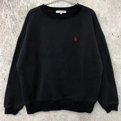 U.S. POLO ASSN. ユーエスポロアッスン 裏 起毛 トレーナー ネイビー Mサイズ ◇〇
