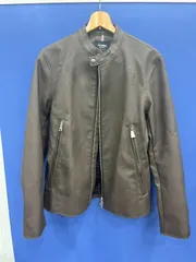 ▪️BEAMS HEART ビームスハート 合皮 シングルライダースジャケット Lサイズのサムネイル