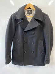 ピA185⚫︎BEAUTY&YOUTH⚫︎ビューティーアンドユース⚫︎メンズ⚫︎ピーコート⚫︎アウター⚫︎黒