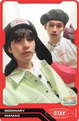 StrayKids ODDINARY LeeKnow/Seungmin トレーディングカード ユニット赤