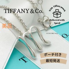 値下げ価格！ティファニー ♡ 希少レター イニシャル M ネックレス 925 値下げ価格！ティファニー ♡ 希少レター イニシャル M ネックレス 925