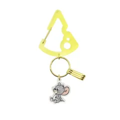 【新品】トムとジェリー まんぷく アクリルカラビナチャーム キーホルダー カラビナ チャーム キーホルダー タフィー
