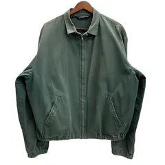 ラルフローレン  RALPH LAUREN 80's 90's POLO by Ralph Lauren スイングトップ スポーツジャケット USA製 ジャケット グリーン XLサイズ 201MT-4882 VB