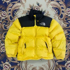 (S)THE NORTH FACE ノースフェイス ヌプシ700 ダウンジャケット(イェロー)