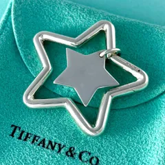 希少 ティファニー　キーリング　キーホルダー　スター　星　シルバー925 希少 ティファニー キーリング キーホルダー スター 星 シルバー925