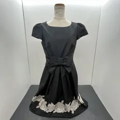 06w19070 レディース  エムズグレイシー　ノースリーブワンピース　フラワードレス　38  ワンピース  【中古品】