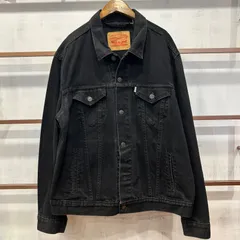 [送料無料] USA古着　Levi's リーバイス　ブラックデニムジャケット