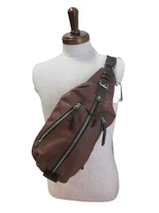 コーチ COACH ボディ バッグ トンプソン レザー スリング パック ブラウン ☆AA★ QQQ